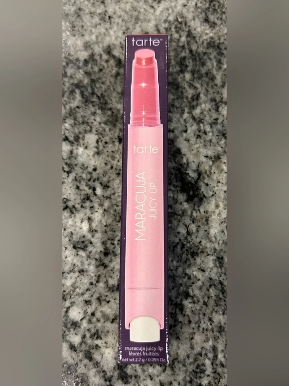 New in Box Tarte Maracuja Juicy Lip Balm 0.095 oz